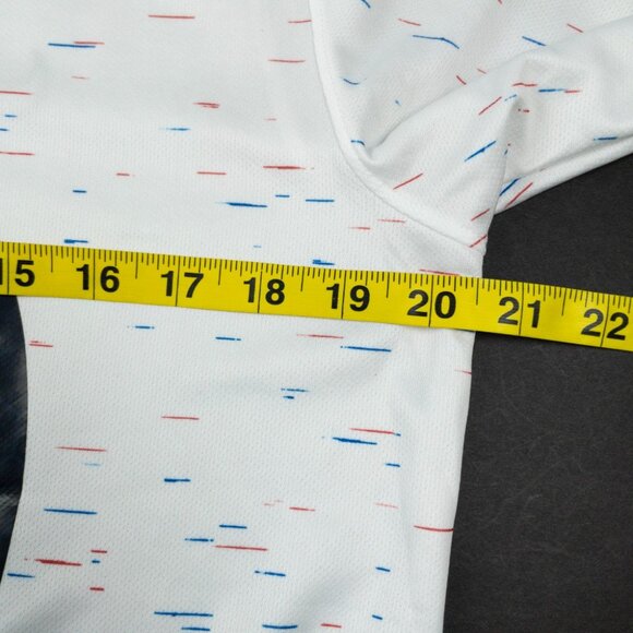 France FFF Mbappe World Cup Soccer Jersey Men's Small White Red Blue World Cup - Picture 15 of 15